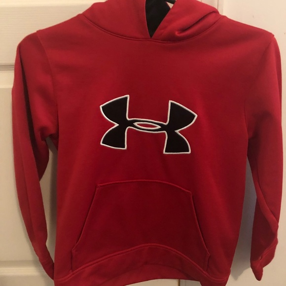 red under armor hoodie